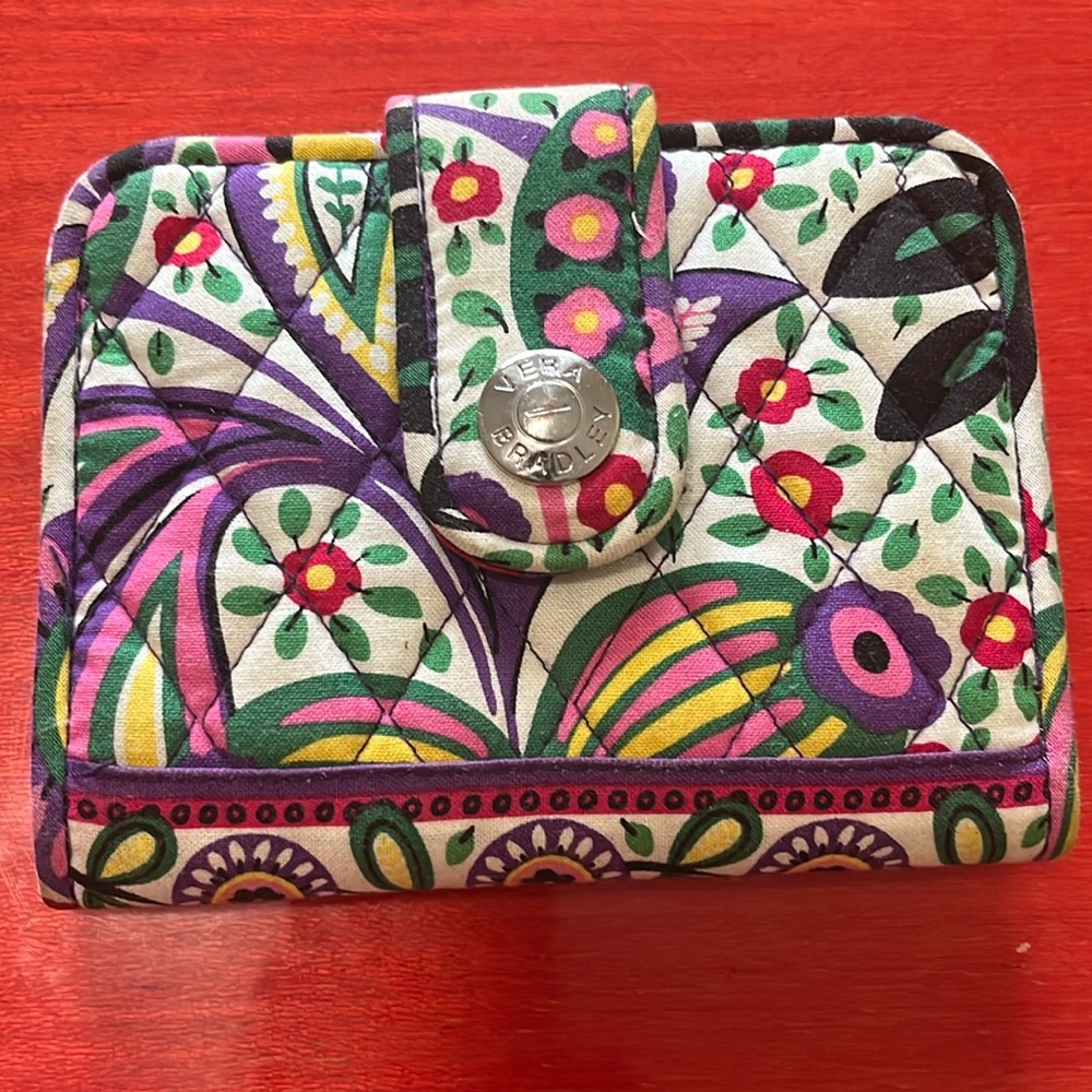 VERA BRADLEY Viva La Vera Snap BiFold Wallet